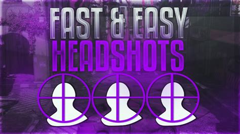 BLACK OPS 3 HOW TO GET EASY HEADSHOT MEDALS GET HEADSHOTS FAST