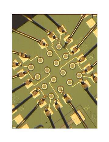 apd array   um elements   um centers