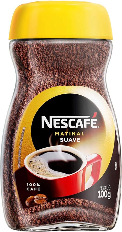 Nescafé Café Solúvel Matinal Suave 100g Amazon br