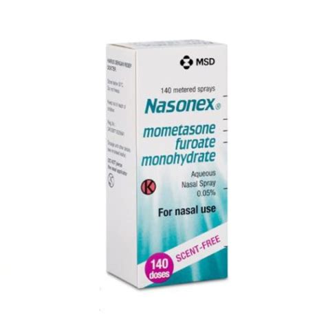 Nasonex Aqueous Nasal Spray 140 Dosis Alodokter Shop