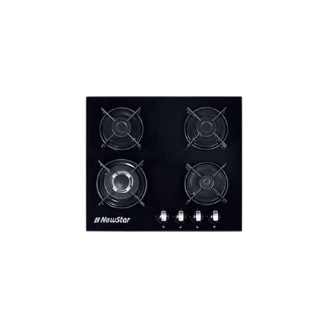 Plaque De Cuisson Newstar 4 Feux 60cm Noir