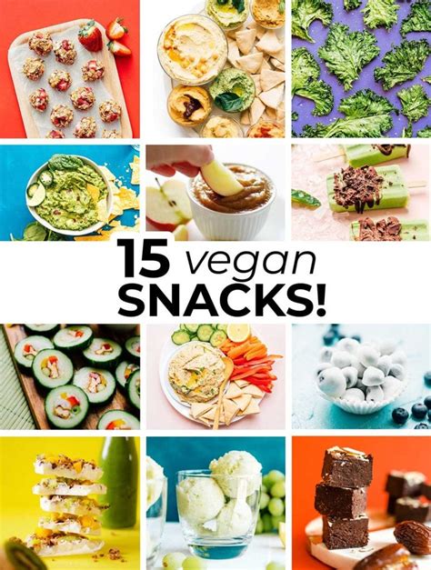 15 Easy Vegan Snack Recipes You Ll LOVE Live Eat Learn