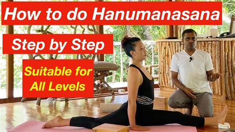 How To Do Hanumanasana Full Front Split Step By Step Suitable For