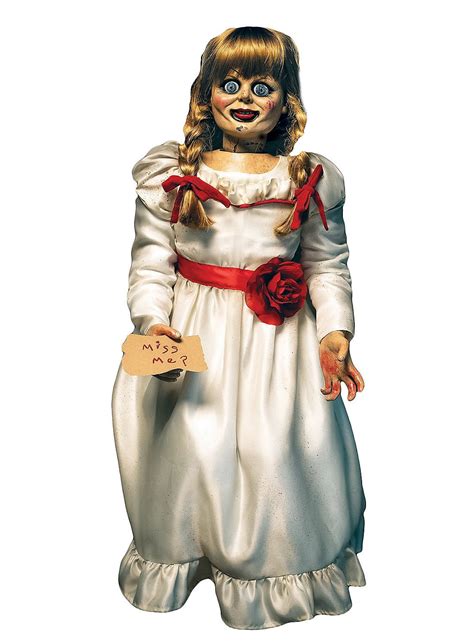 Annabelle The Conjuring Haunted Doll Gothic Plus Annabelle Doll Doll Props Trick Or Treat