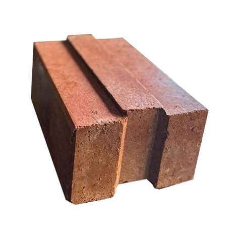 Inch Red Interlocking Mud Brick At Rs Industrial Red Bricks In