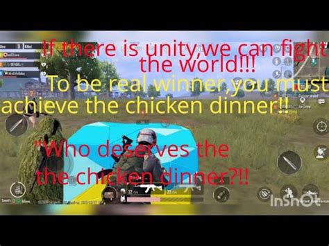 Winner Winner Chicken Dinner PUBG Teamwork Unity YouTube