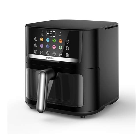 ZUSBYI Small Air Fryer Oven 6.5 Qt, 11-in-1 Airfryer, Bake, Roast ...