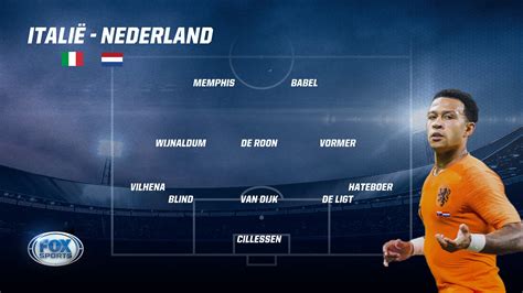 Espn Nl On Twitter In Deze Opstelling Neemt Het Nederlands