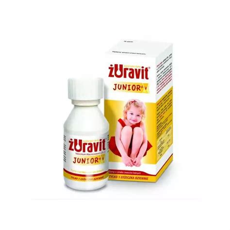 żUravit JUNIOR PLUS układ moczowy syrop smak owoców leśnych 100 ml