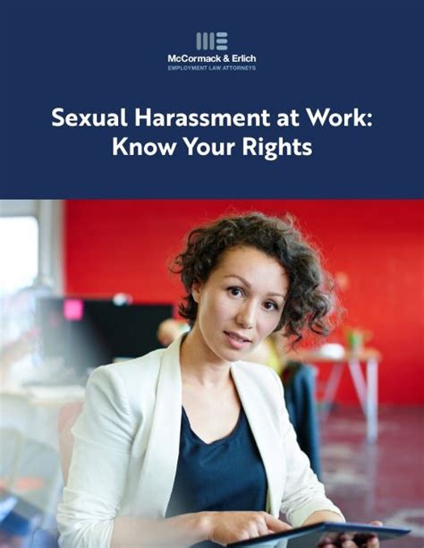 Sexual Harassment At Work Know Your Rights