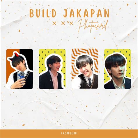 Jual PHOTOCARD ACTOR THAILAND BUILD JAKAPAN Shopee Indonesia