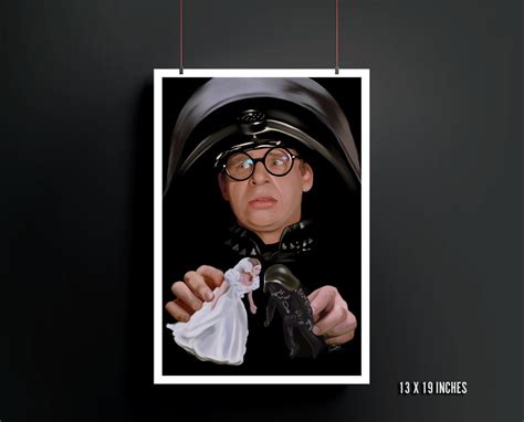 Spaceballs Dark Helmet Print Rick Moranis Etsy