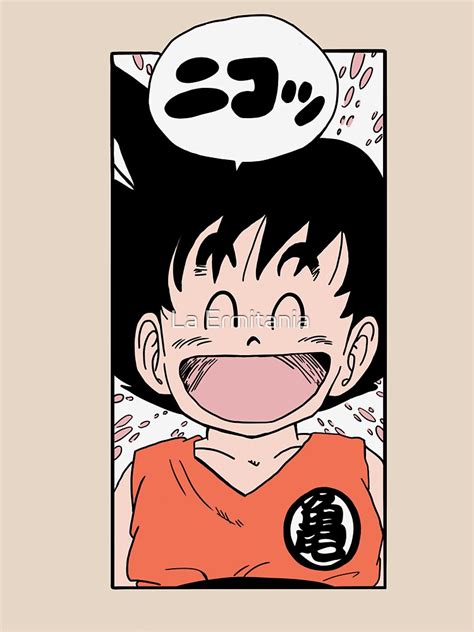 Happy Goku Dragon Ball Classic T Shirt By La Ermitania Redbubble