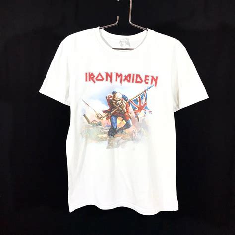 Vintage Vintage Iron Maiden White Tee Grailed