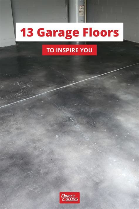 13 Garage Floors To Inspire You Diy Concrete Stain Concrete Dye Concrete Patio Designs