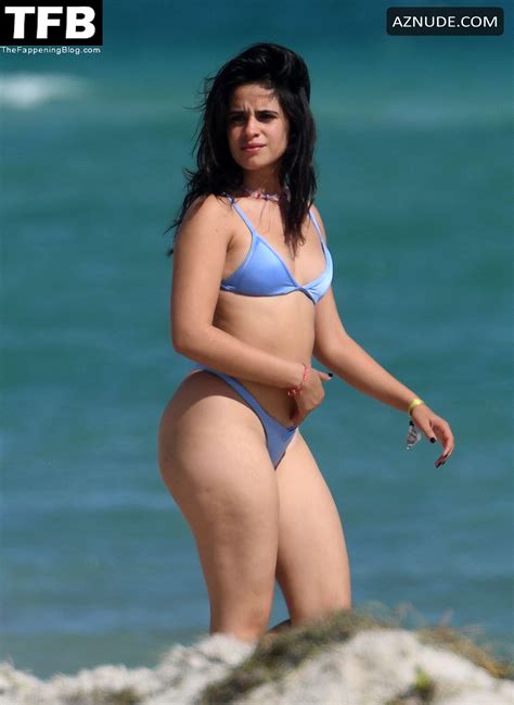 Camila Cabello Sexy Seen Showing Off Her Butt In A Bikini At The Beach