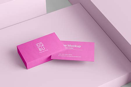 Free Hands Holding Business Card Mockup Pixpine