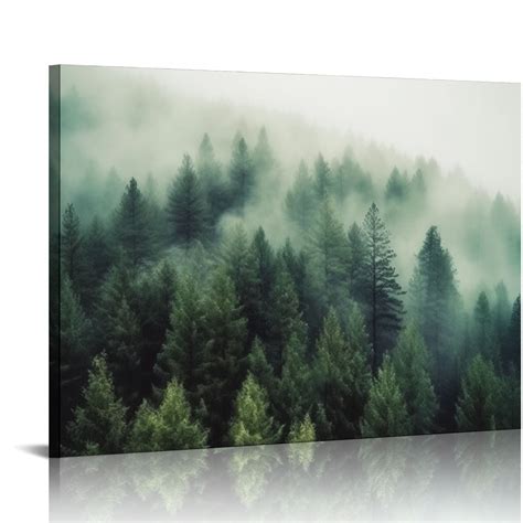 Nawypu Landscape Wall Art Canvas Prints Natural Scenery Pictures Home