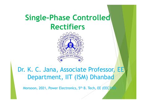 Solution Single Phase Controlled Rectifiers Studypool