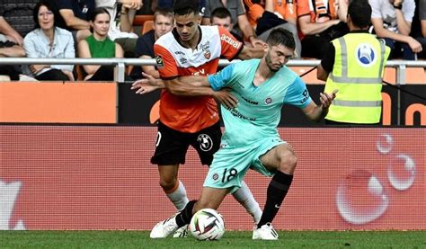 FC Lorient Romain Faivre très incertain pour la réception de Rennes