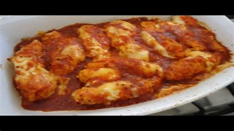 Receita De Frango Parmegiana No Forno Youtube