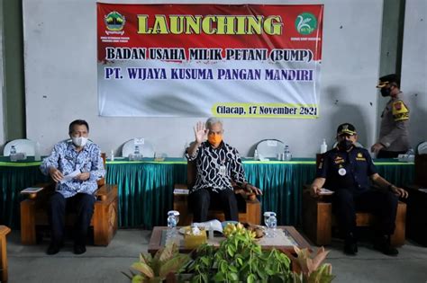 Resmikan Bump Di Cilacap Ganjar Keuntungan Petani Melimpah Jawa Pos