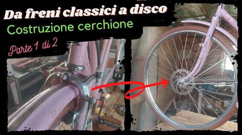 Da Freni Classici A Disco Su Bici Non Predisposta Costruzione