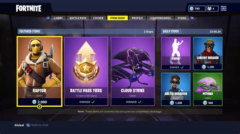 Fortnite Item Shop