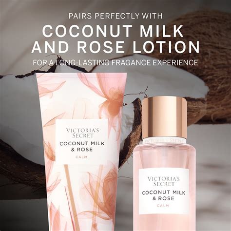 Victorias Secret Coconut Milk And Rose Body Mist Body Spray For Women