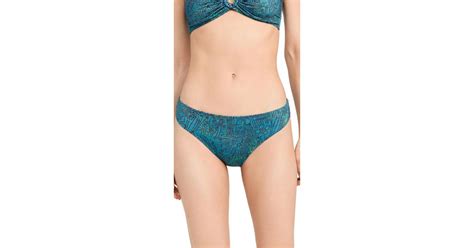 Ulla Johnson Ua Johnon Dani Bikini Botto Agoon In Blue Lyst