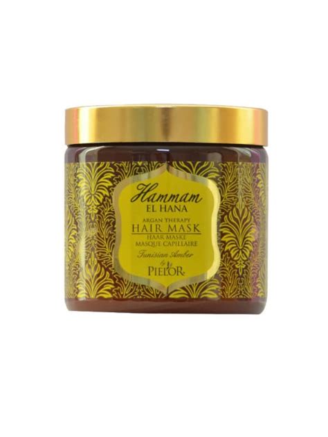 PIELOR HAMMAM EL HANA ARGAN THERAPY TUNISIAN AMBER MASCA DE PAR 500 ML