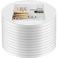 Amazon Kootek Cake Boards Drum 12 Inch Round 1 2 Thick Cake