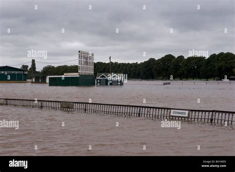 Floods worcester racecourse hi-res stock photography and images - Alamy