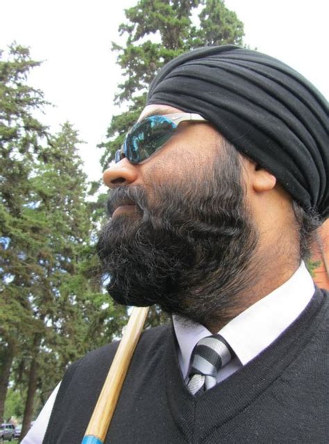 After struggling for an ideal Sikh beard, he's easing up on his face ...