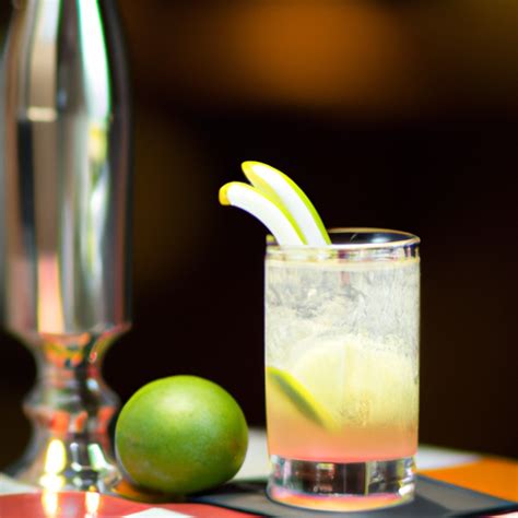 rum lime fizz refreshing citrusy cocktail  premium rum  lime juice