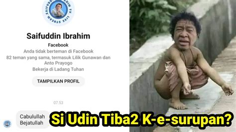 Kita Akan Saksikan Ocehan Si Udin Cupluk YouTube