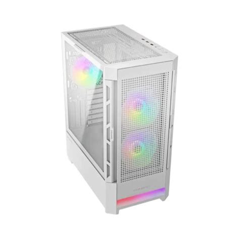 Caixa Cougar AirFace RGB Branco Limifield