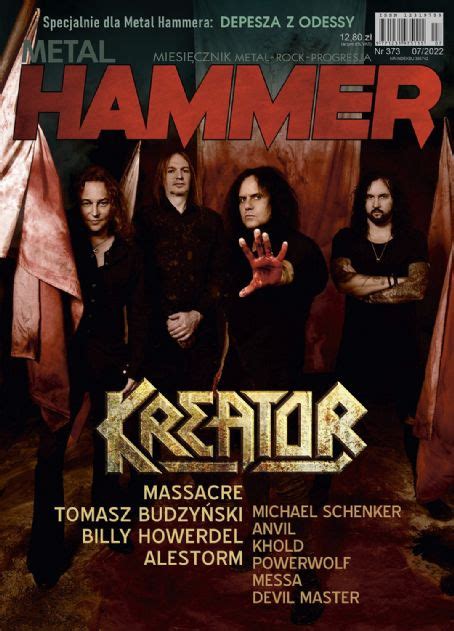 Kreator Mille Petrozza Frédéric Leclercq Ventor Reil Sami Yli