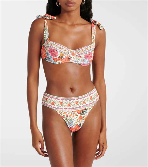 Farm Rio Floral Bikini Bottoms Farm Rio