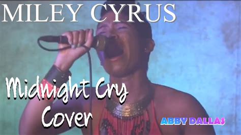 MILEY CYRUS - MIDNIGHT SKY (COVER) ABBY DALLAS - YouTube