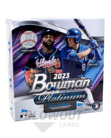 2023 Bowman Platinum Baseball Monster Box