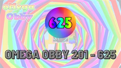 Omega Obby Roblox Stages Youtube