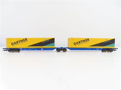 Roco H0 66981 Freight Carriage 6 Axle Container Catawiki