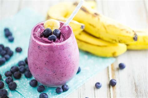 Easy Blueberry Banana Smoothie Recipe Stylish Cravings