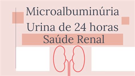 Microalbumin Ria Aten O Sa De Renal Youtube