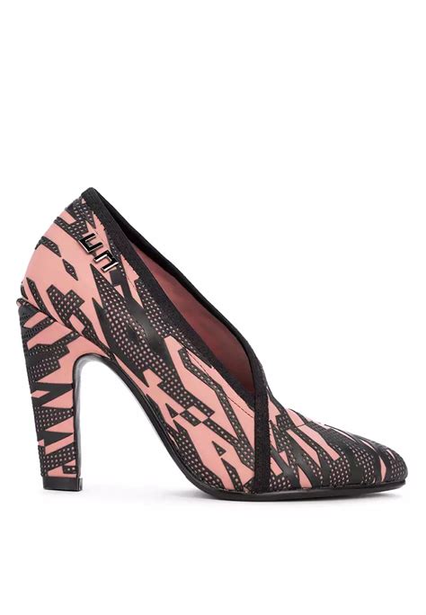 Buy United Nude Fold Lite Hi Slip On Heels In Blush Geo 2024 Online