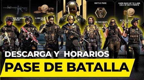 Pre Descarga Fecha Y Horarios Temporada 3 Warzone 2 Pase De Batalla