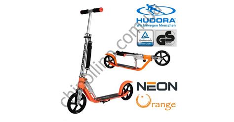 Hudora Big Wheel | Самокат Hudora Big Wheel XXL 205 Neon Orange ...