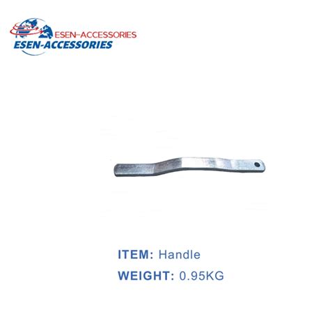 Iso Galvanized Door Locking Press Handle Container Parts High Quality