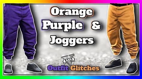 Gta 5 How To Get And Save The Purple Joggers Glitch Get A Modded Outfit Patch 150 Youtube